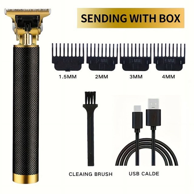 4V12V Rechargeable Lithium Battery Hair Clipper Professional