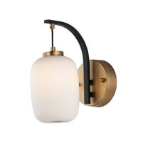 -4W 1 Led Wall Sconce-4.75 Inches Wide By 10.25 Inches High Et2 Lighting E25061-92Bkgld