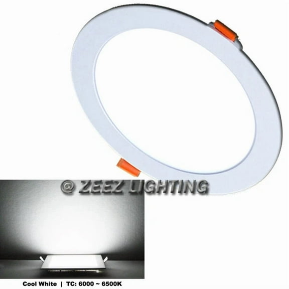 4W 3.75-Inch Round Cool White Canless Led Recessed Ceiling Panel Light Fixture