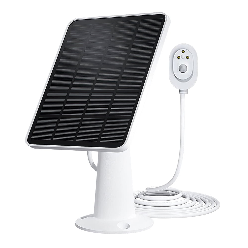 4W 5V Solar Panel Charger for Arlo Ultra/Ultra2/Pro 3/Pro 4 Security Camera, Solar Panel with 360°Wall Mount & & 9.8ft Extra-Long Cabel