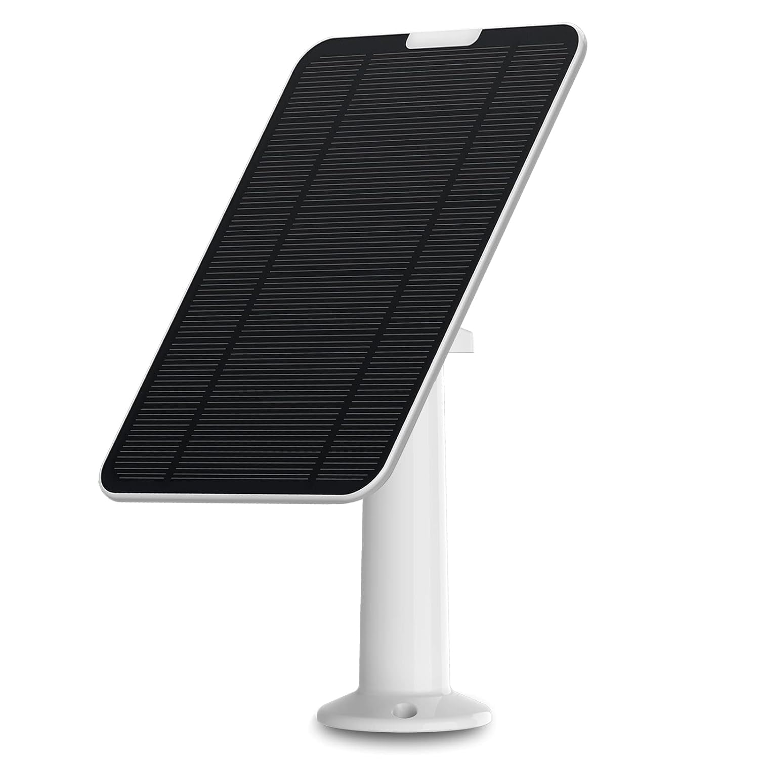 4W 6V Solar Panel  for Arlo Ultra/Ultra 2/Pro 3/Pro 4/Arlo Go 2 – IP65-Rated Panel with 13.1 ft Cable and Theft-Resistant Wall Mount（1-Pack)