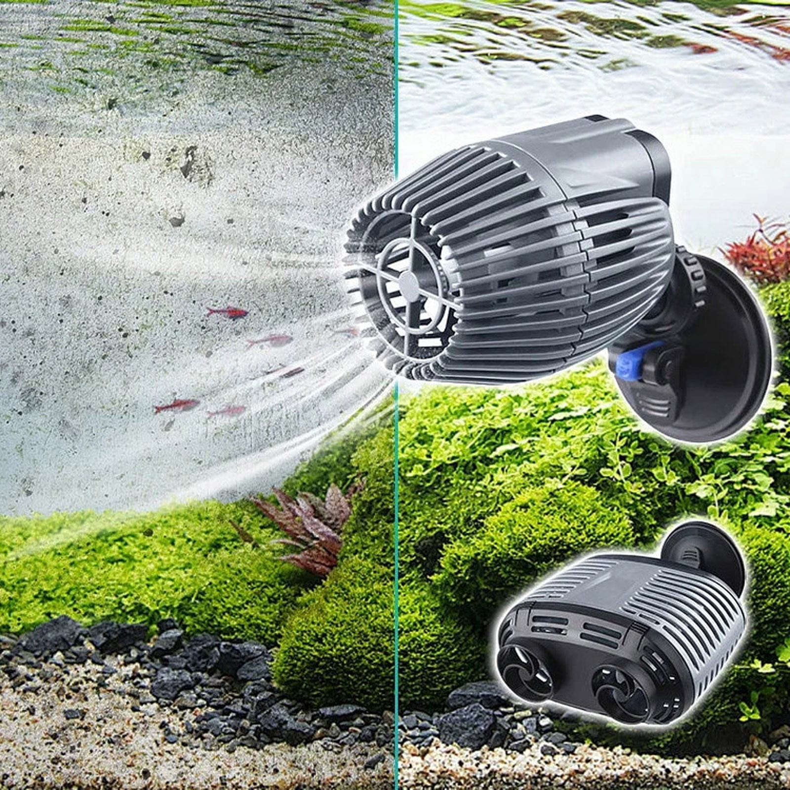 Curated visual reference: Visual Reference: 4W Aquarium Wave Maker Pump Mini Silent Surfing Pump With