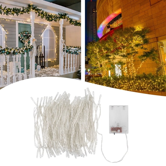 4W Modern Decorative Light 10m/32.87ft String Lights 80x LEDs Decorative Lights