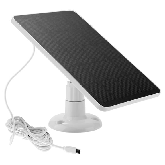 4W Monocrystalline Solar Panel USB Power Supply for Outdoor Security Cameras