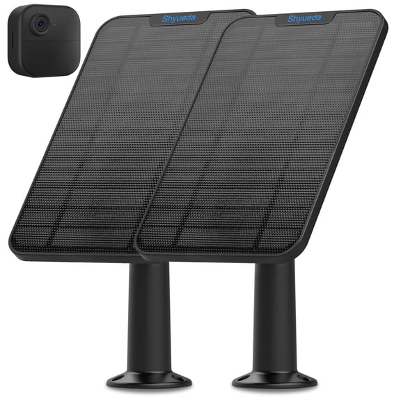 4W Solar Panel Charger Compatible with Blink Outdoor 4th Gen(Type-C) Camera with 13.1ft Cable, Wall Mount