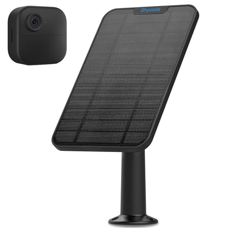 4W Solar Panel Charging Compatible with All-New Blink Outdoor 4 (4th Gen) Cmera,with 13.1ft Waterproof Charging Cable, IP65 Weatherproof,Includes Secure Wall Mount