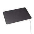 thumbnail image 1 of 4W Weatherproof Solar Charger for Outdoor Security Cameras - 9.8ft Cable & USB-C Compatibility (White), 1 of 9
