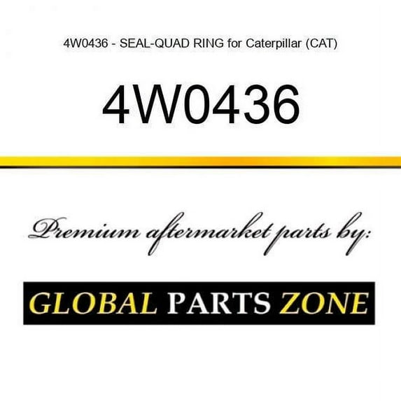 4W0436 - SEAL-QUAD RING for Caterpillar (CAT)