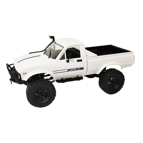 4WD 1/16 1:16 2.4G C24-1 WPL Toys RC Car Pickup Truck - Equipped with A Steering Gear, Standard with Soft Tires - Choice 1 , 12.2 x 5.55 x 5.5inch Choice 1