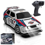 4WD 1/43 Scale Mini RC Drift Car, High Speed Racing Micro Small with Full Proportional RTR 2.4GHz Remote Control Car, Toys for Christmas Birthday Gifts