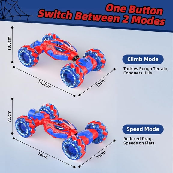 4WD 360 °   Rotating Gesture Sensing RC Stunt Car