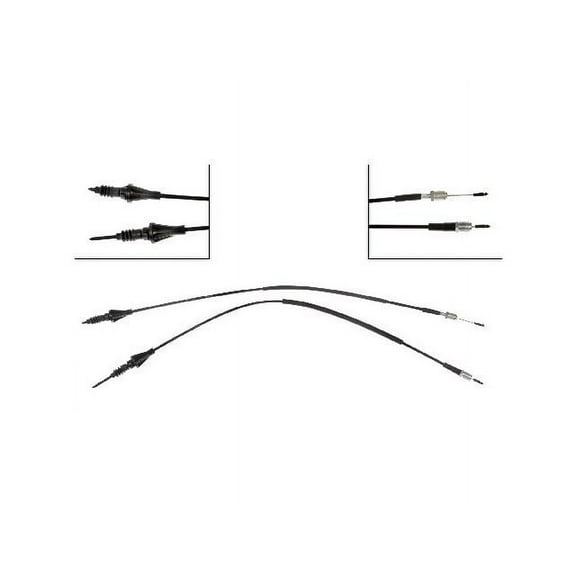 4WD Actuator Cable - Compatible with 1988 - 2004 Chevy S10 4WD 1989 1990 1991 1992 1993 1994 1995 1996 1997 1998 1999 2000 2001 2002 2003