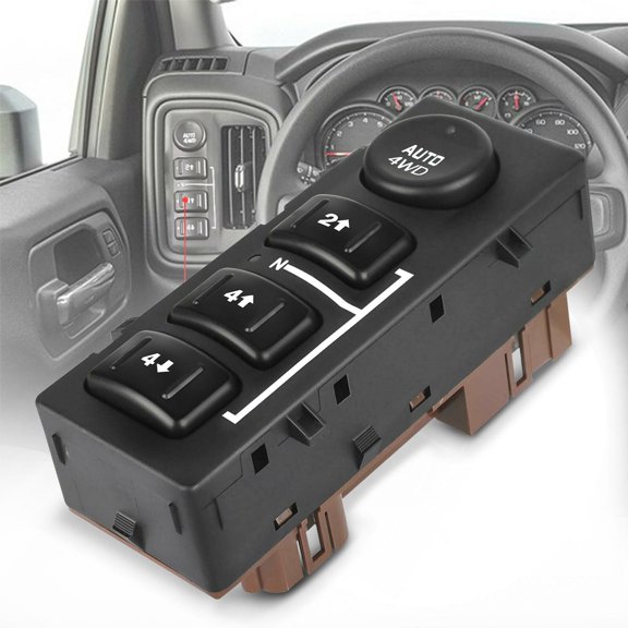 4WD Four Wheel Drive Switch 4 Button NP1 For 03-07 Silverado Sierra Yukon Tahoe