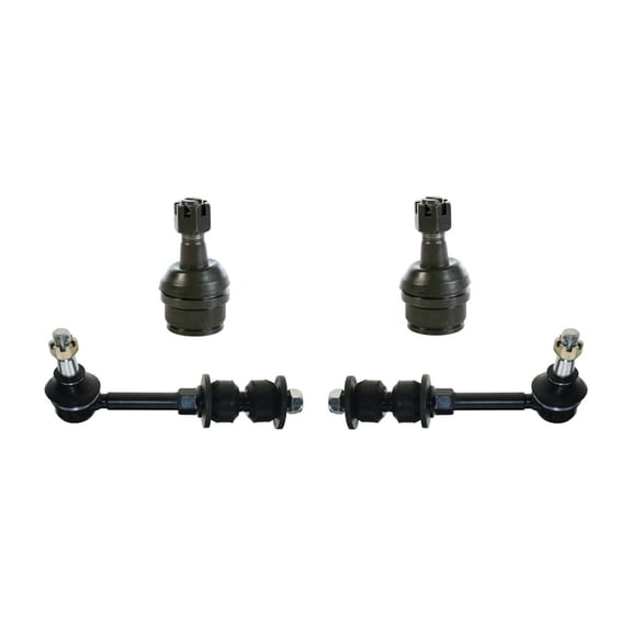 4WD Models Front Lower Ball Joints + Sway Bars Links Suspension 4 Pieces Kit