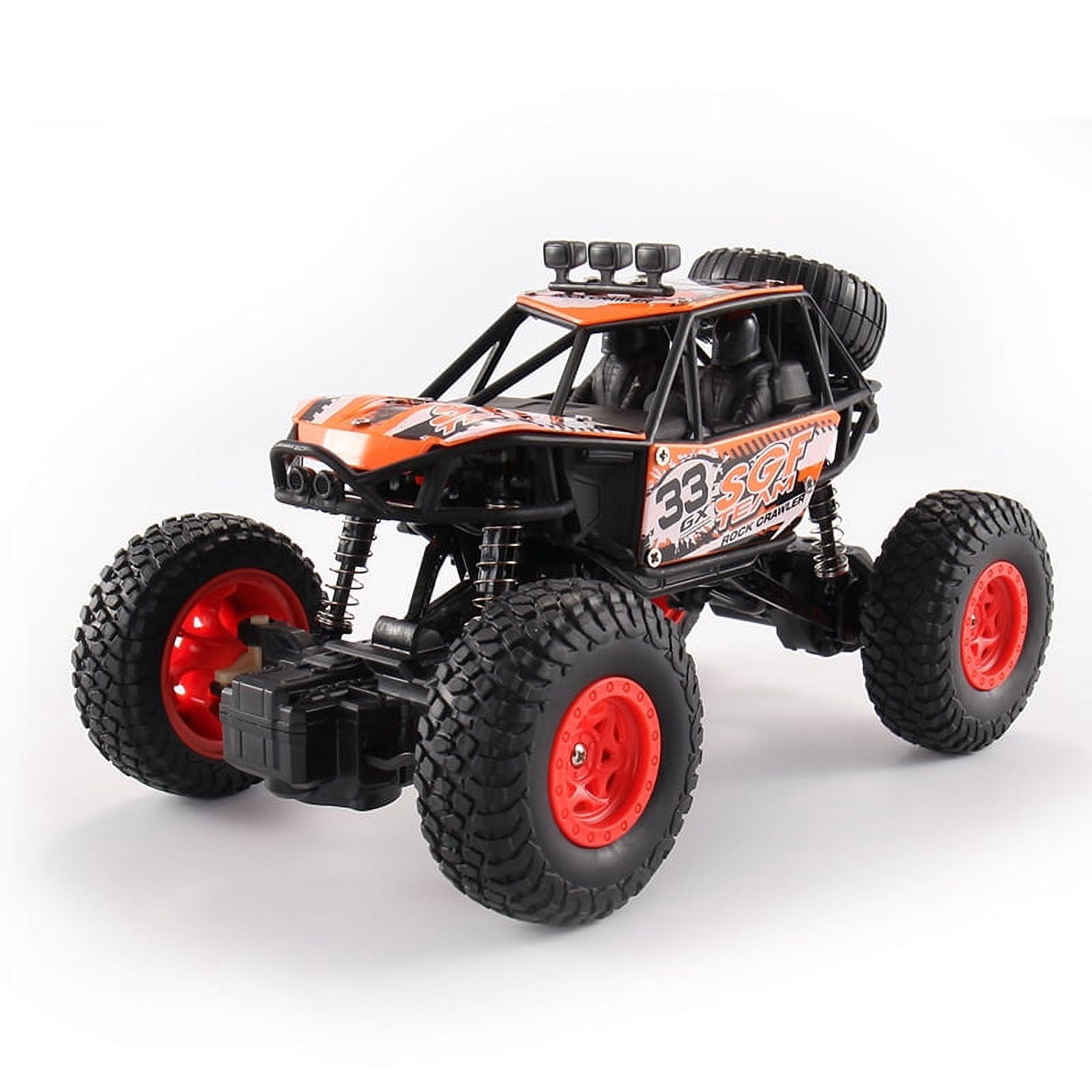 4WD RC Car for Kids, 2.4GHz High Speed Off-Road Buggy Truck, Remote Control Stunt Car Toy for Boys Girls Perfect Birthday Gifts