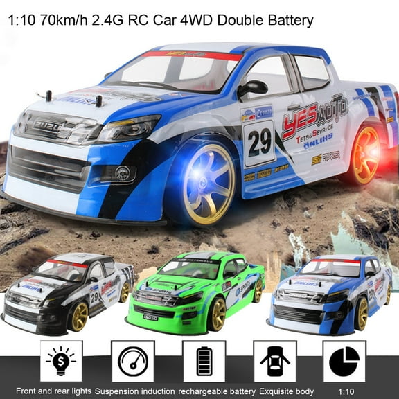 4WD Remote Control Car for Boys,2.4GHz Gesture Sensing Drift RC Cars,360°Flips Off-Road Hand Controlled RC Stunt Car with Lights Music,Toy Car Birthday Gifts for Boys Kids Age 6+ (Blue