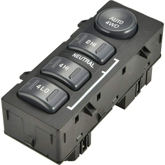 4WD Switch 4 Wheel Drive Selector 4x4 Transfer Case Switch Compatible with 1999-2002 Chevy Avalanche Silverado Suburban Tahoe GMC Sierra Yukon Replacement for 19168767 15709327 901-062
