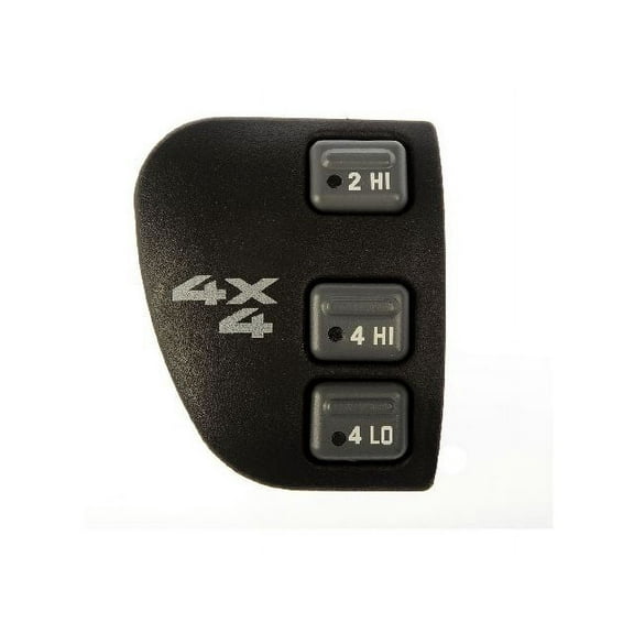 4WD Switch - Dash Mounted - with 3 Button Switch - Compatible with 1998 - 2004 Chevy S10 1999 2000 2001 2002 2003
