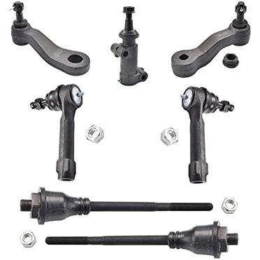ASTARPRO 6pc Front End Steering Kit – Tie Rods, Pitman Arm, Idler Arm – Chevy GMC Sierra Yukon Cadillac Escalade