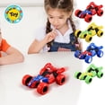 thumbnail image 1 of 4WD Transformable Stunt Car, Twistable Rotatable Off-Road Vehicle, Double Sided 360° Rolling Toy Car, Durable Anti-Collision Play Model, Kids Christmas Birthday Gifts, Indoor Outdoor Play Toy, 1 of 10