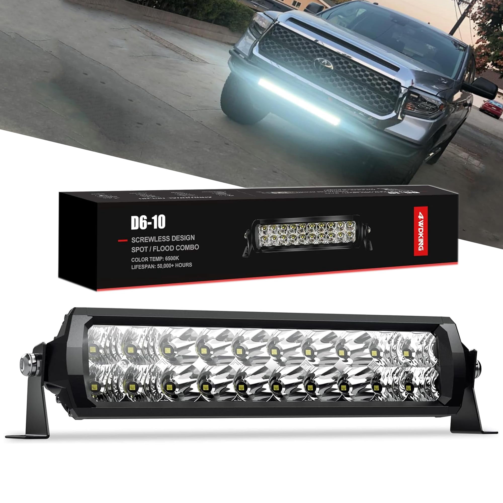 Blazer International 111CWL536S 36" LED Single Row Off-Road Light Bar – Fog & Spot Beam For Enhanced Visibility Automotive Accesorry, Automotive