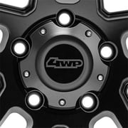 4WP Product FWP501432702 4 Wheel Parts Factory T-Series, 5 x 4.5 & 5x5 Center Cap - Satin Black
