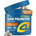 thumbnail image 1 of 4Well Improved Complex Saw Palmetto for Men with DHEA and Ashwagandha 900mg - Advanced Formula for Prostate Health & Relief, Urinary Support, Prostate Supplements for Men, DHT Blocker, Hair Support, 1 of 9