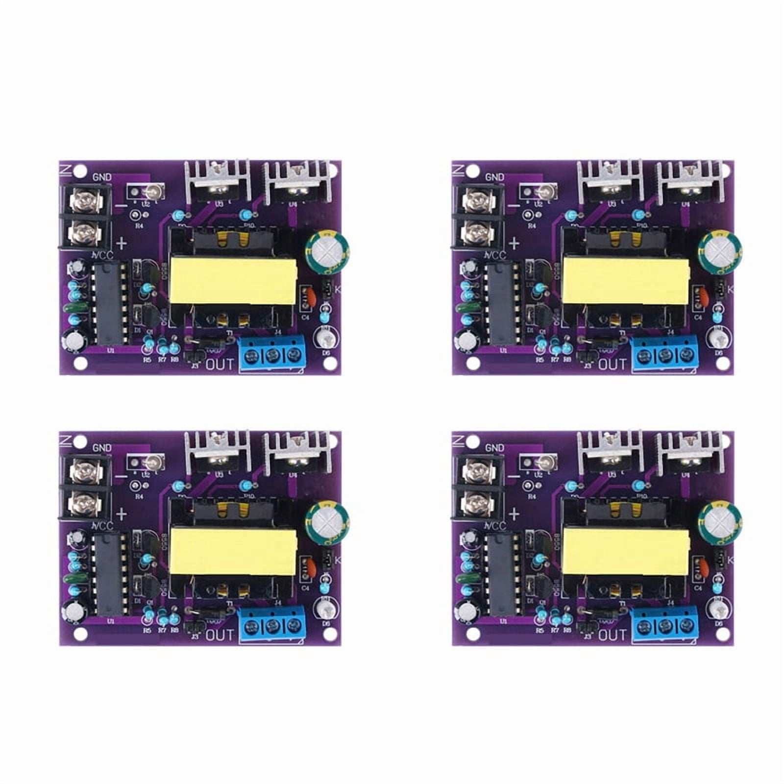 4X 100W DC 24V to AC 110V 220V Power Inverter Step Up Booster Converter Power Supply Transformer for Car Home Outdoor