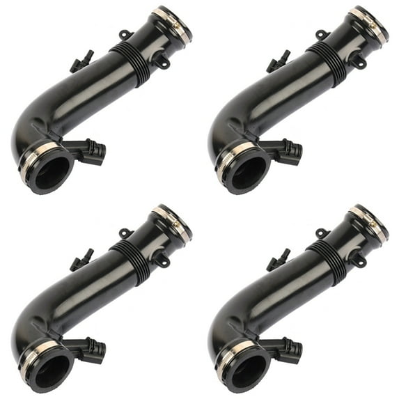 4X 13717627501 Car Air Duct Intake Boot for Countryman R55 R56 R57 R58 R59 R60 R61 1.6L 10-15