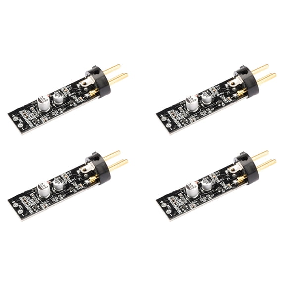 4X 15-48V Phantom Power Electret Condenser Microphone Amplifier Board for K Song Recording Conference Speech 125db NEW