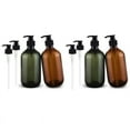 thumbnail image 1 of 4X 17Oz Soap Dispenser, Hand Dish Soap Dispenser for Kitchen Bathroom Countertop, 1 of 6