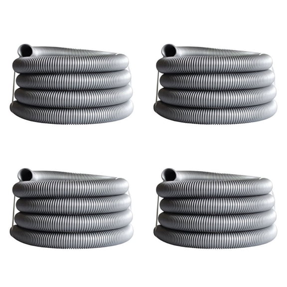 4X 1M Inner Diameter 50mm Vacuum Cleaner Thread Hose Soft Pipe Water Absorption Machine Tube Straws Vacuum