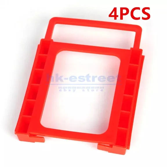 4X 2.5" To 3.5" Ssd Hdd Adapter Mounting Bracket Hard Drive Bay Caddy Desktop