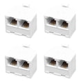 thumbnail image 1 of 4X 2-Way 6P4C RJ11 Modular Phone Telephone Wall Adapter and Splitter for Landline Telephone, 1 of 3