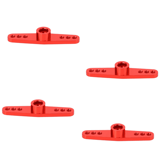 4X 25T Steering Servo Arm Horn Metal Parts Double Steering Arm for Futaba