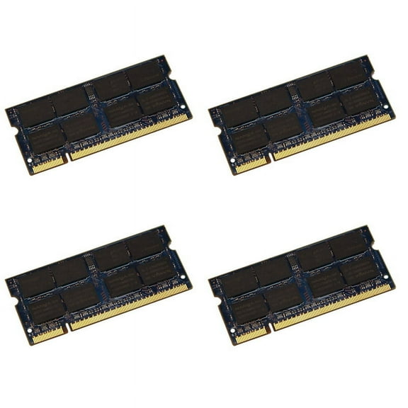4X 2GB DDR2 Laptop Ram Memory 800Mhz PC2 6400 1.8V 2RX8 200 Pins SODIMM for Laptop Memory,4 x Memory Ram,blue