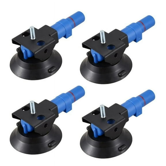 4X 3 Inch Concave Vacuum Cup 75Mm Heavy Duty Hand Pump Suction Cup with M6 Threaded Stud