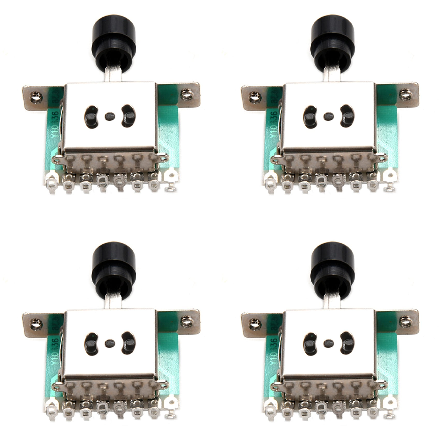 4X 3 Way Selector Switches,Guitar Pickup Toggle Lever Switches for Tele