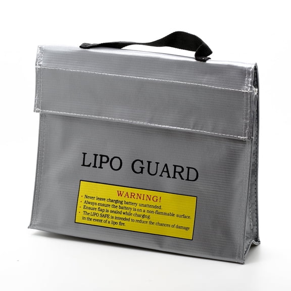 4X 3 in 1 Large LiPoSafe Battery Guard Charge Storage Protection Bag 64x180x240mm