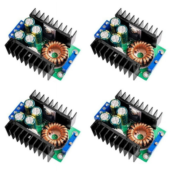 4X 300W XL4016 DC-DC Max 9A Buck Converter 5-40V to 1.2-35V Adjustable Power Supply Module LED Driver