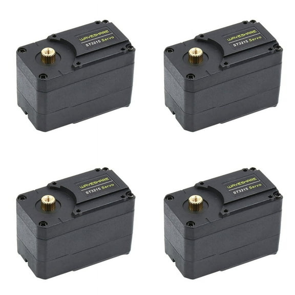 4X 30Kg High Torque Programmable 360Degree Magnetic Encoder Serial Bus Servo ST3215 12V Two-Way Feedback