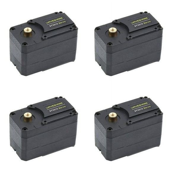 4X 30Kg High Torque Programmable 360Degree Magnetic Encoder Serial Bus Servo ST3215 12V Two-Way Feedback