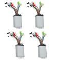 4X 36V 48V 350W EBike Brushless Controller 6 Tube Dual Mode for