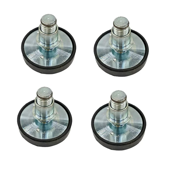 4X 38mm Car Lift Rubber Pads High Strength Lift Jack Tray Feet for 2-Post Lifts