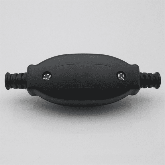 4X 3A 250V 8mm Waterproof In Line Switch Cord Switch IP65 Round Wire Silver Contact Double Cut Switch Dust Switch