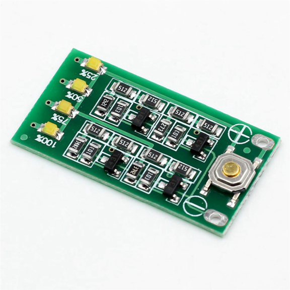 4X 3S 11.1V 12V 12.6V Lithium Battery Capacity Indicator Module Lipo Li-Ion Power Level Display Board 3 Series 9-26V
