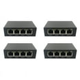 4X 4 Port Gigabit POE 100/1000M Network Switch Extender IEEE802.3Af/At