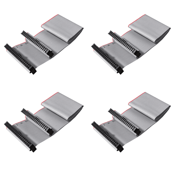 4X 40 Pin Replace Data Cable Female to Female IDE Cable Dual Row IDE Data Extension Cable 30cm for Server Hard Disk,4x IDE Cable