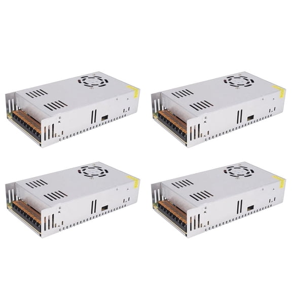 4X 48V 12.5A 600W Switch Power Supply for Monitoring Equipment, Industrial Automation, PLC Control Cabinet