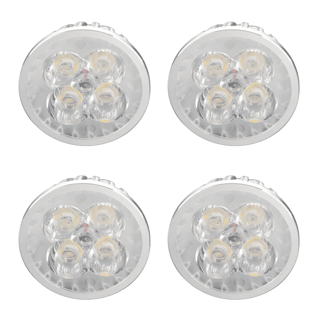 4X 4W Dimmable MR16 LED Bulb/3200K Warm White LED Spotlight/50 Watt